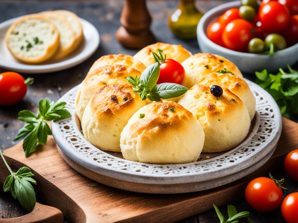 Pão de queijo grego