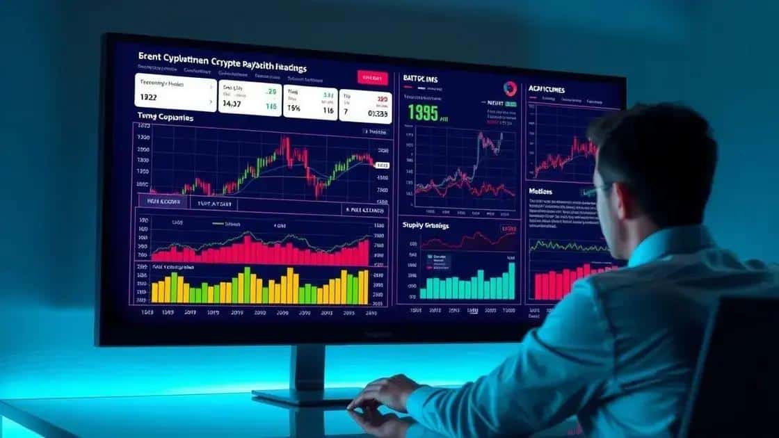 Impact of cryptocurrency news on the market