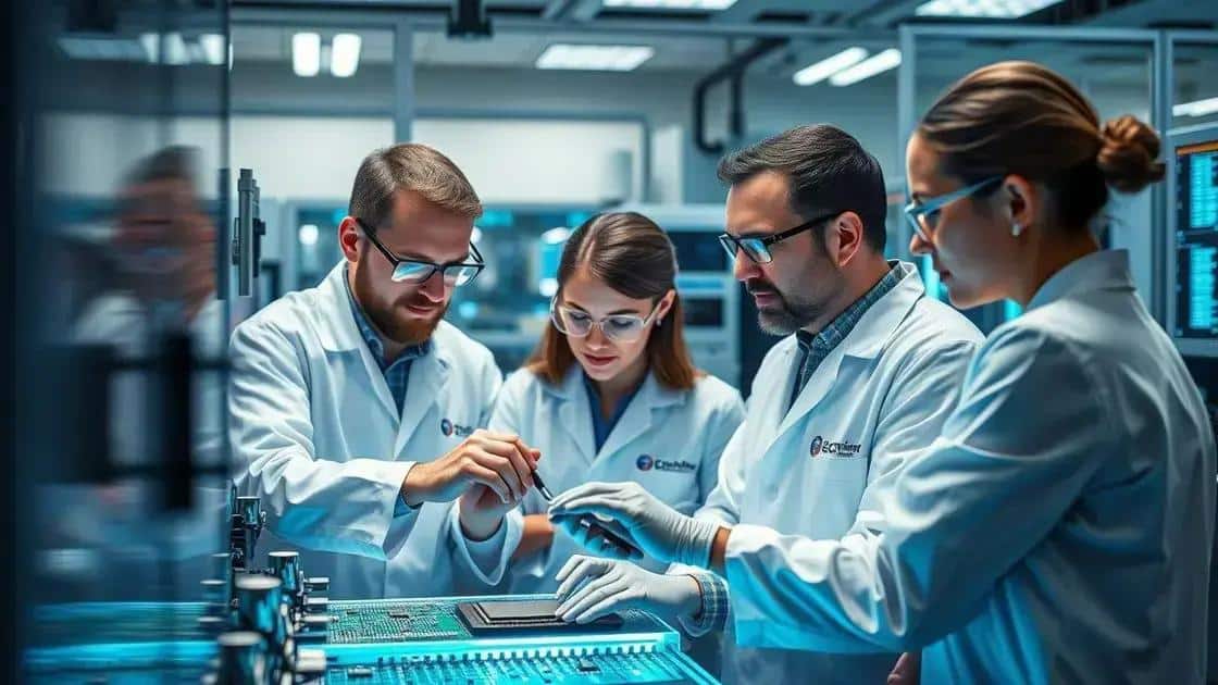 Key players in the domestic chip manufacturing sector