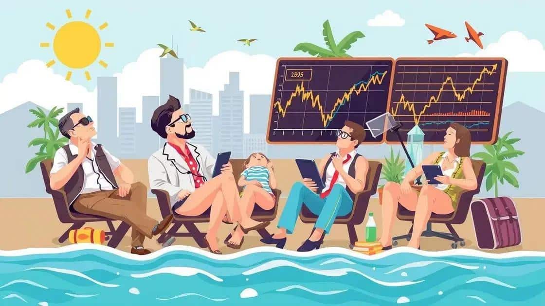 How investor sentiment shifts during summer months