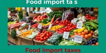 Temporary elimination of food import taxes announced