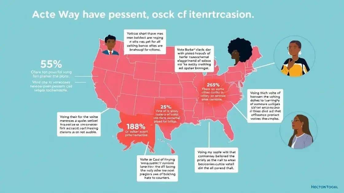 Regional differences in voting access