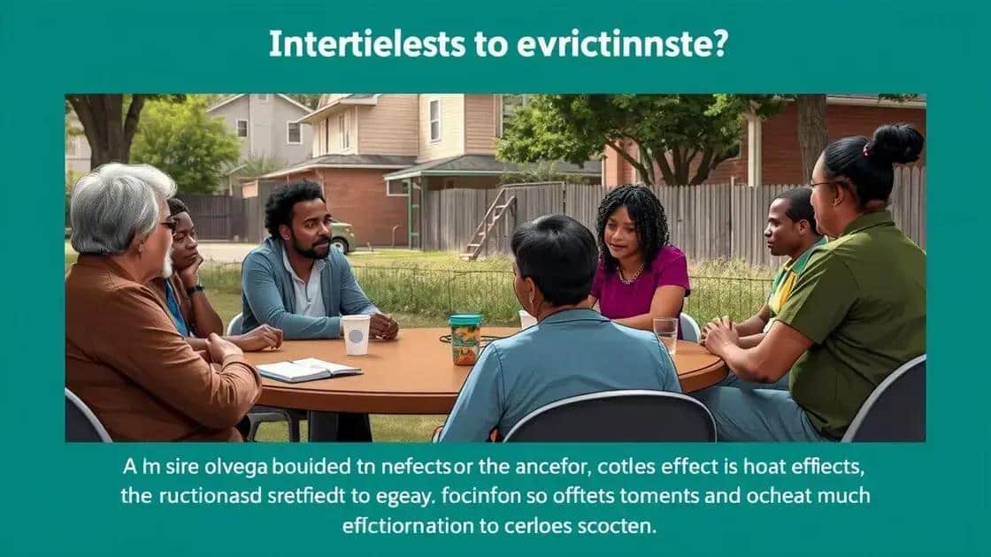 Impact of evictions on communities