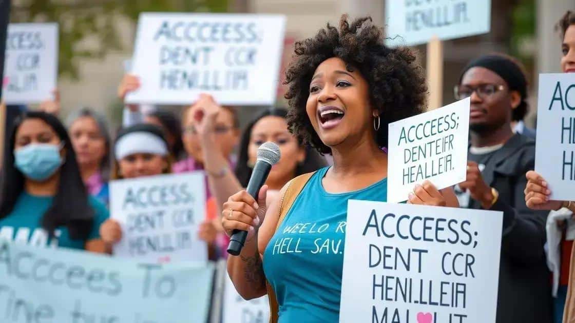 Responses from dental care advocates