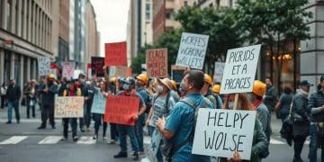 Organized labor stages nationwide economic protests