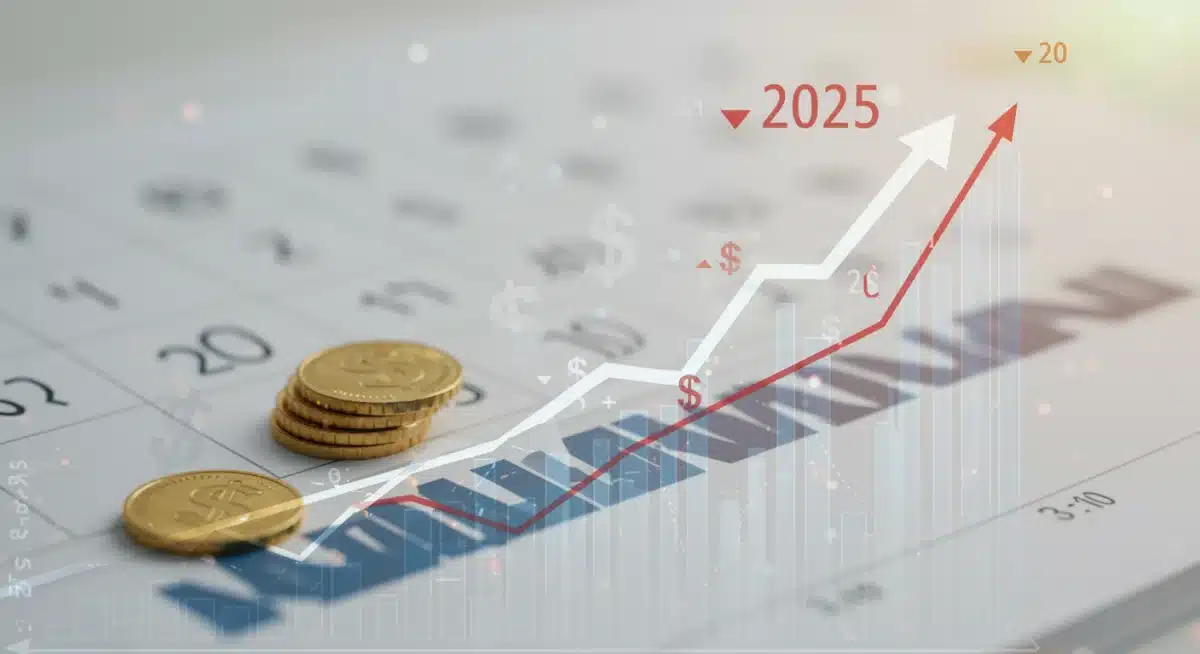 Financial charts showing 2025 tax bracket adjustments affecting savings and investments