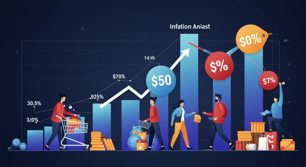 Consumers navigating rising prices and economic changes due to inflation