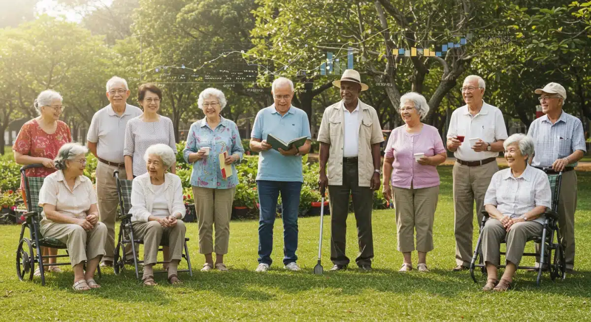 Seniors enjoying retirement with financial security, symbolizing maximized Social Security benefits