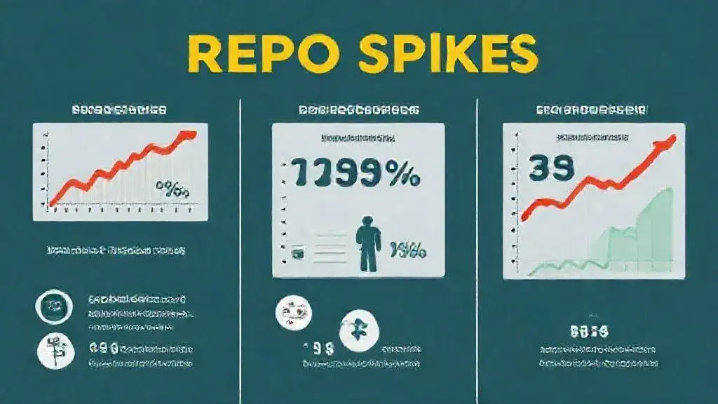 Economic indicators linked to repo spikes Economic indicators linked to repo spikes