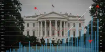 White House economic report graphic showing 2.5% inflation target for 2025
