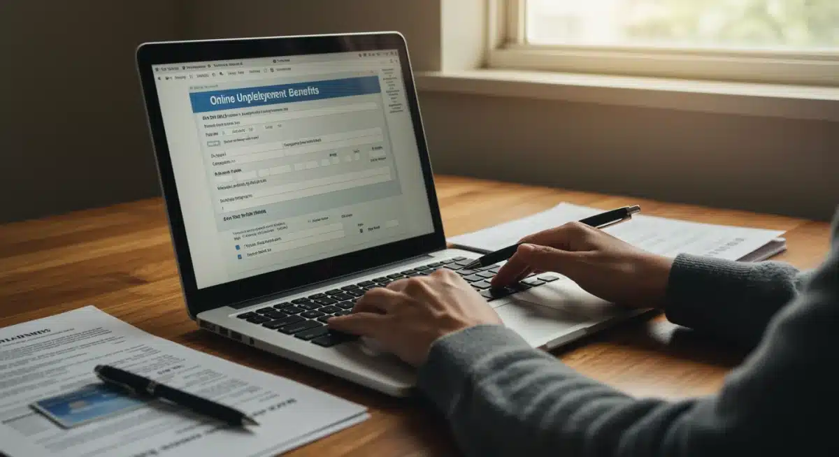 Applying for unemployment benefits online