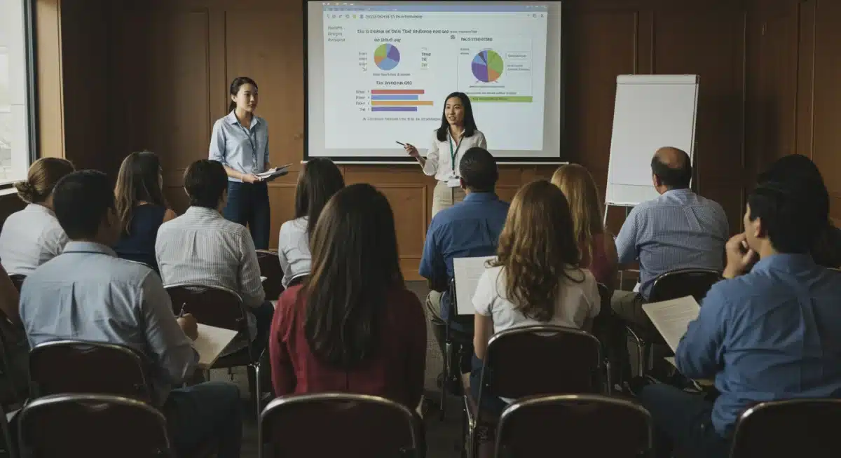 Individuals attending a financial planning seminar about 2026 tax law.