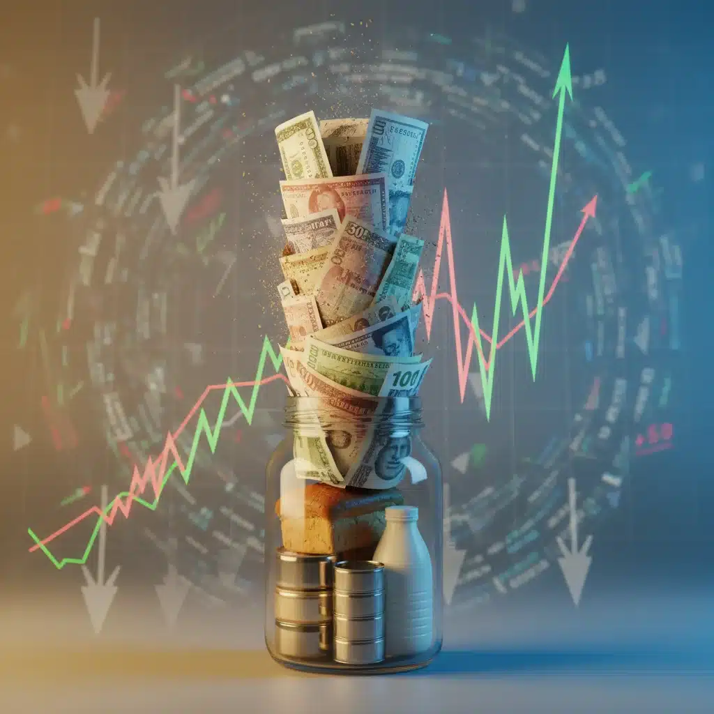 Inflation and market volatility impacting retirement savings