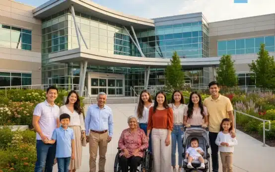 Diverse group benefiting from Medicaid expansion healthcare access