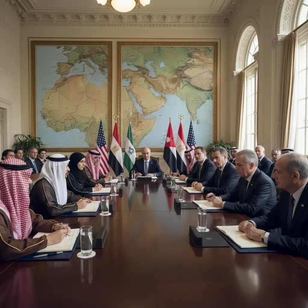 US Middle East Diplomacy: Peace Talks & Outcomes